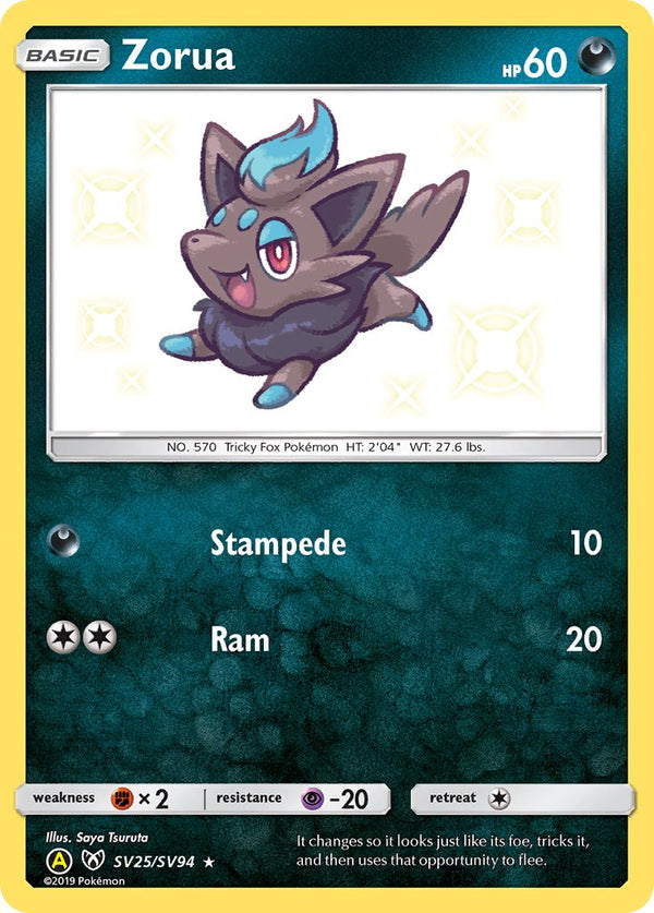 Zorua Shining Legends SET-SV25