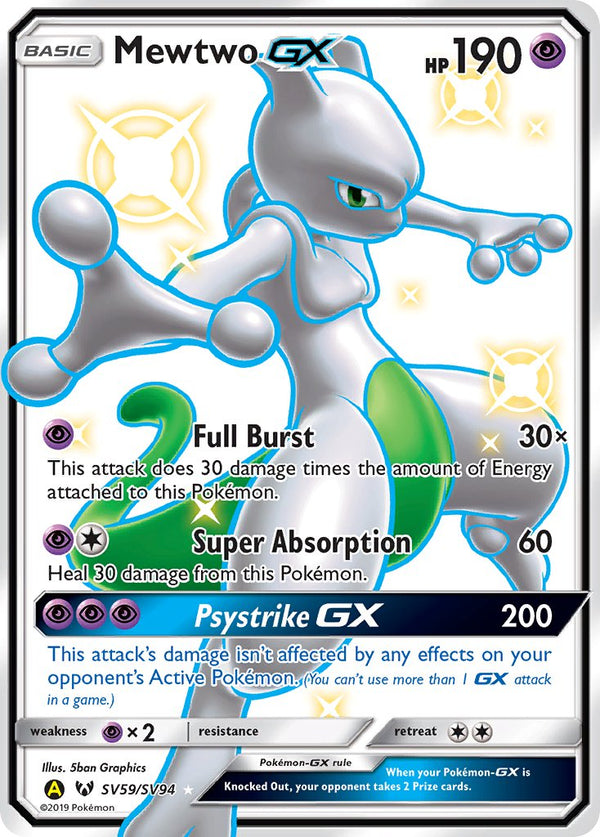 Mewtwo-GX Shining Legends SET-SV59