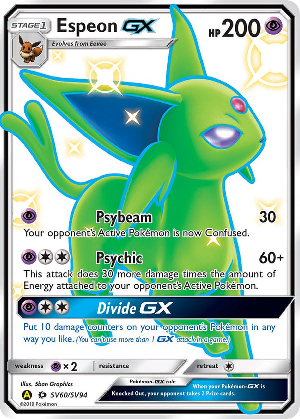 Espeon-GX Sun & Moon SET-SV60