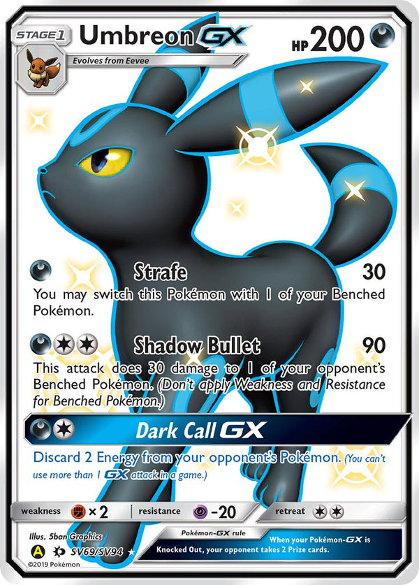 Umbreon-GX Sun & Moon SET-SV69