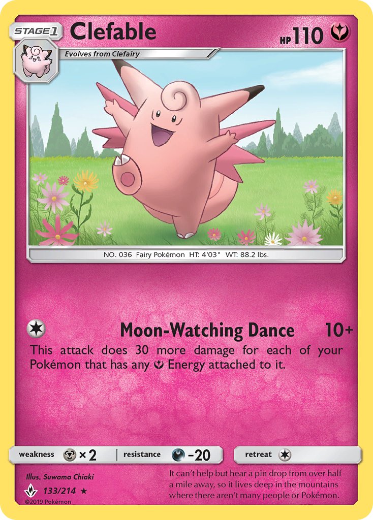 Clefable Unbroken Bonds SET-133