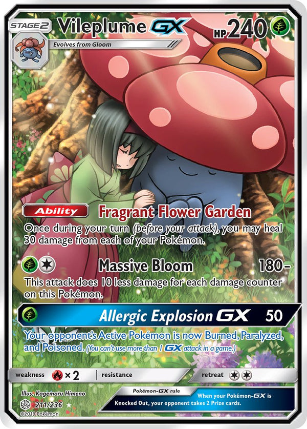 Vileplume-GX Cosmic Eclipse SET-211