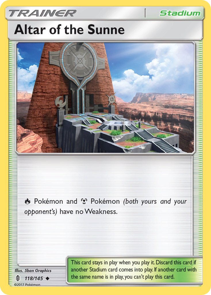 Altar of the Sunne Guardians Rising SET-118