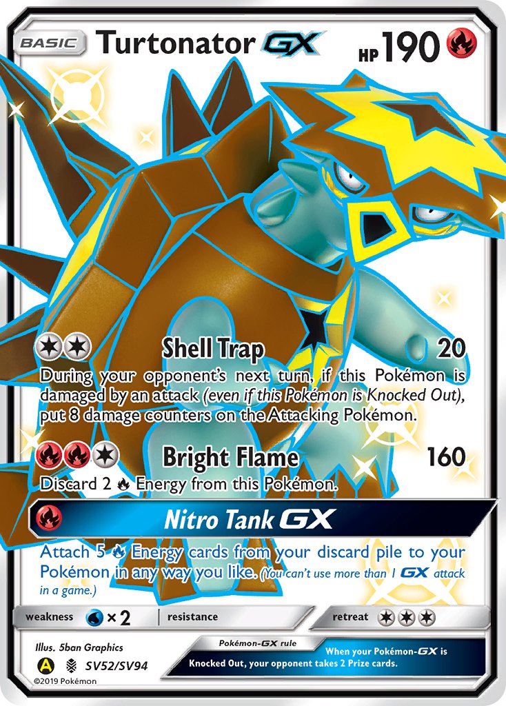 Turtonator-GX Guardians Rising SET-SV52