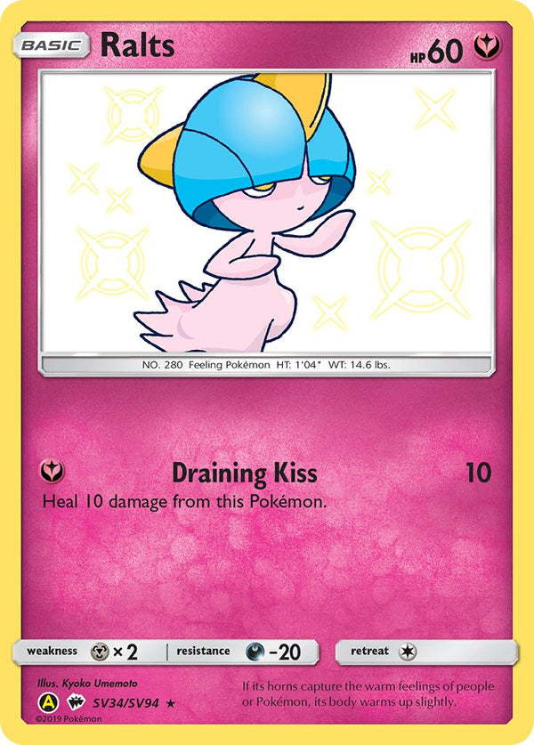 Ralts Burning Shadows SET-SV34