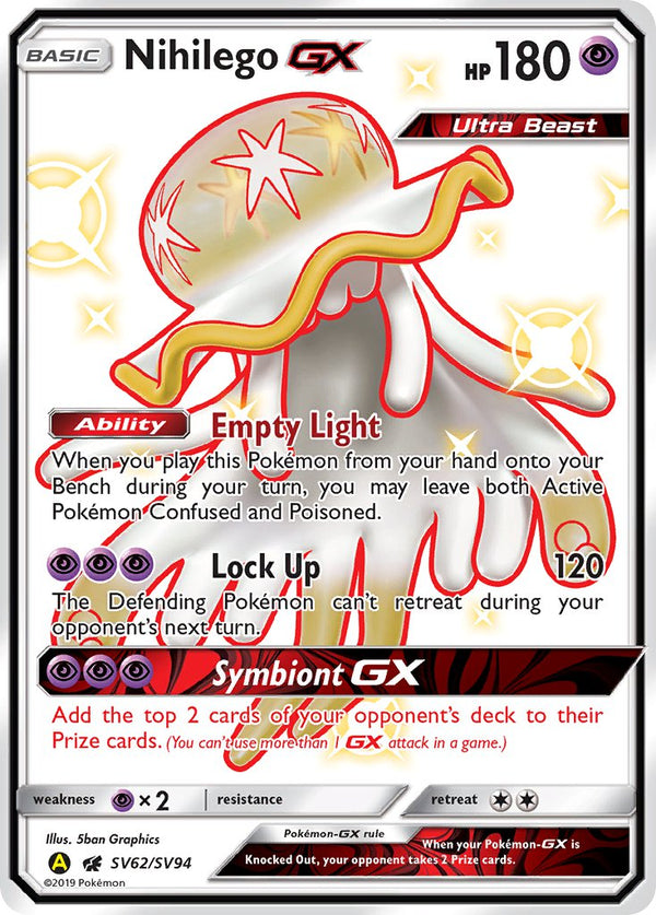 Nihilego-GX Crimson Invasion SET-SV62