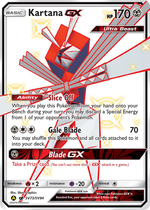 Kartana-GX Crimson Invasion SET-SV73