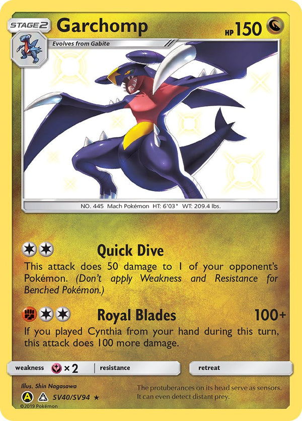 Garchomp Ultra Prism SET-SV40
