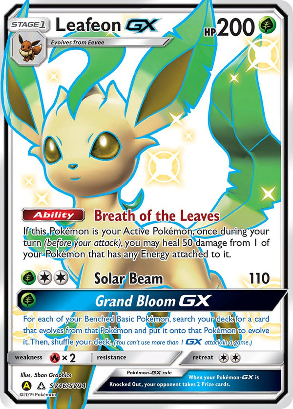 Leafeon-GX Ultra Prism SET-SV46
