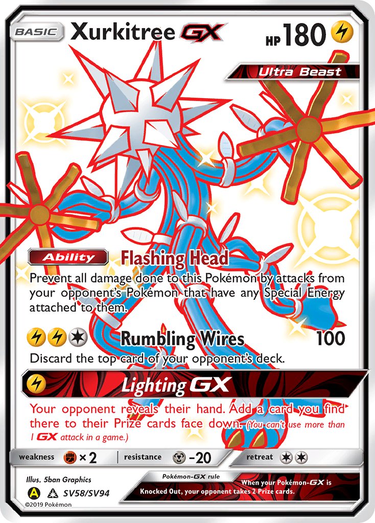 Xurkitree-GX Ultra Prism SET-SV58