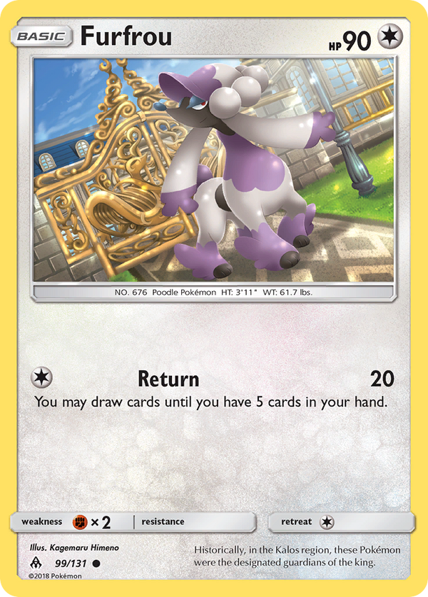 Furfrou Forbidden Light SET-99
