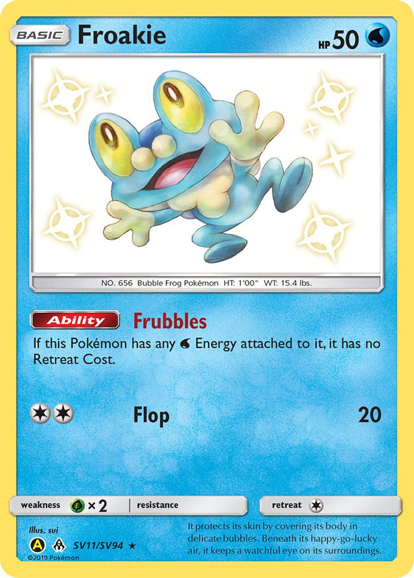 Froakie Forbidden Light SET-SV11