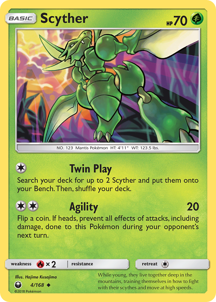 Scyther Dark Explorers SET-4