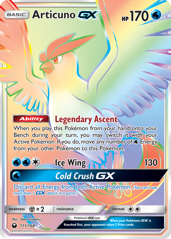 Articuno-GX Celestial Storm SET-171