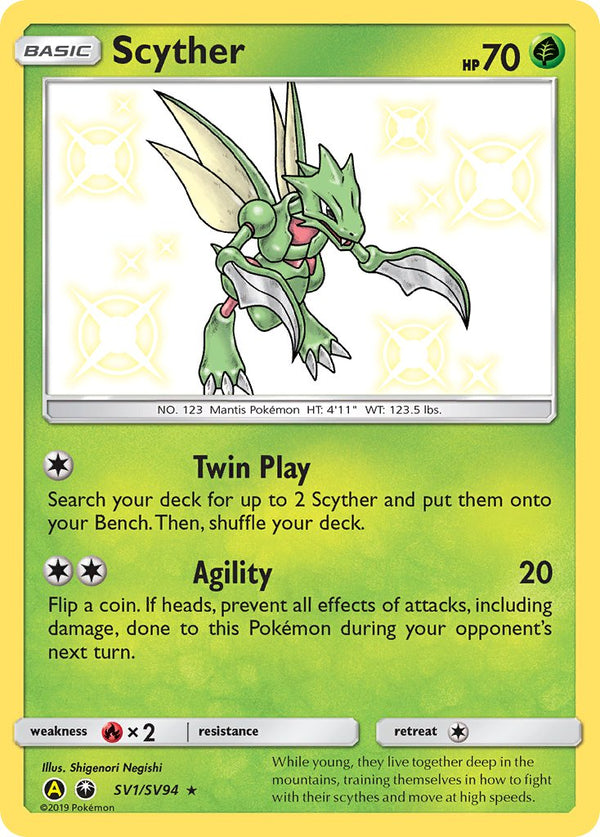 Scyther Celestial Storm SET-SV1