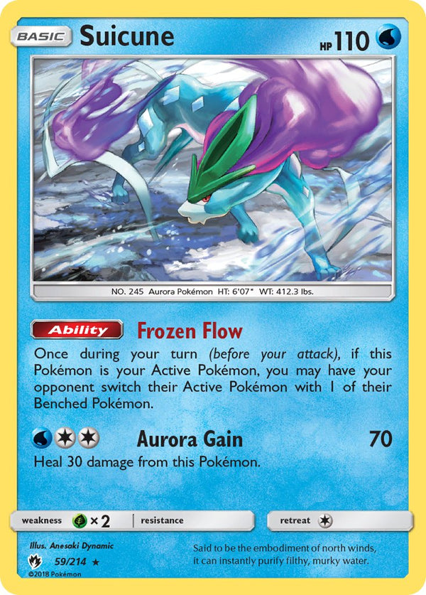 Suicune Lost Thunder SET-59