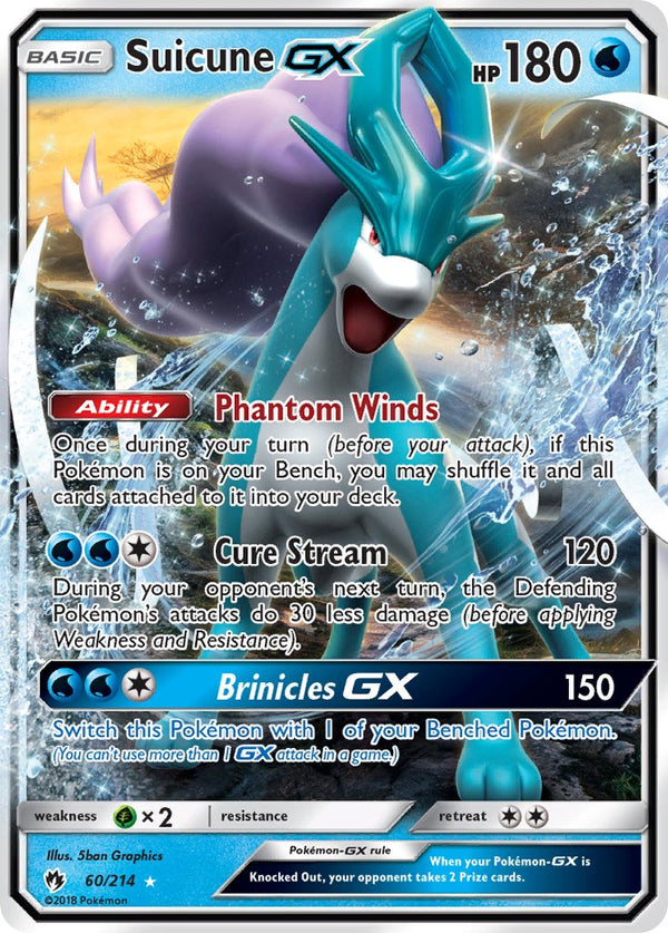 Suicune-GX Lost Thunder SET-60