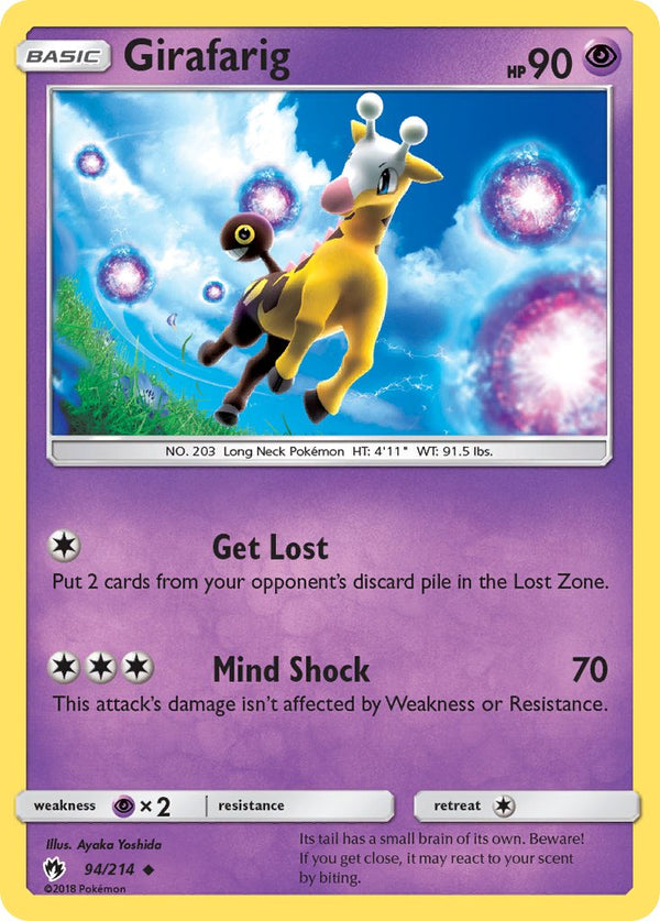 Girafarig Lost Thunder SET-94