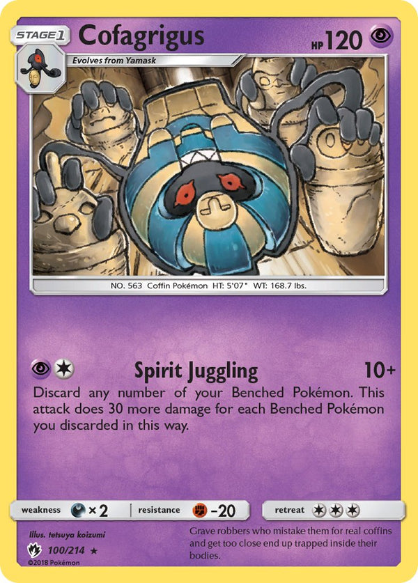 Cofagrigus Lost Thunder SET-100