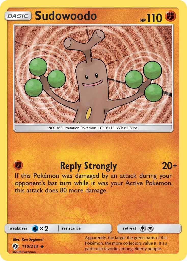 Sudowoodo Lost Thunder SET-110