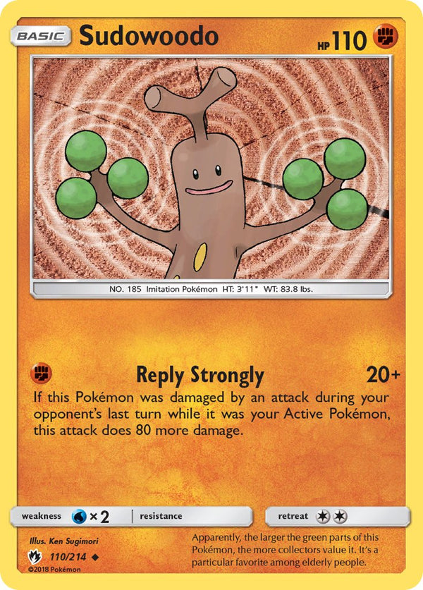 Sudowoodo Lost Thunder SET-110