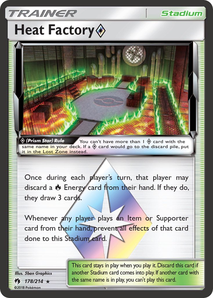 Heat Factory Prism Star Lost Thunder SET-178