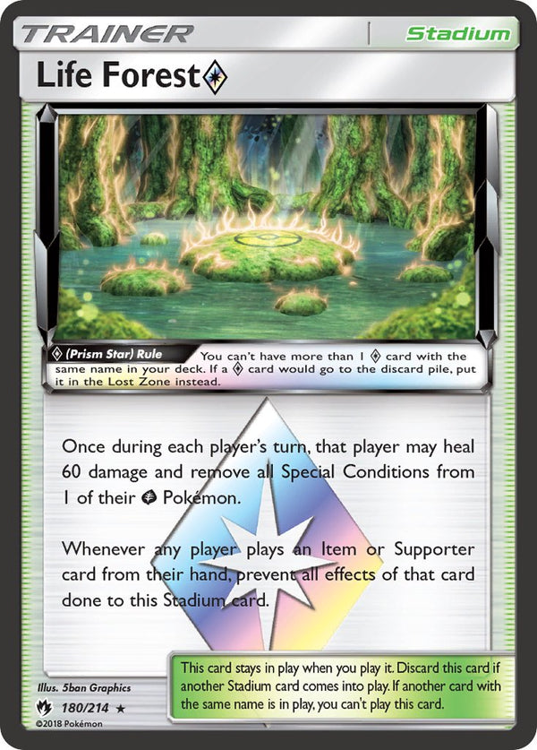 Life Forest Prism Star Lost Thunder SET-180