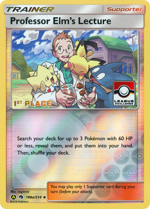 Professor Elm’s Lecture Lost Thunder SET-188a