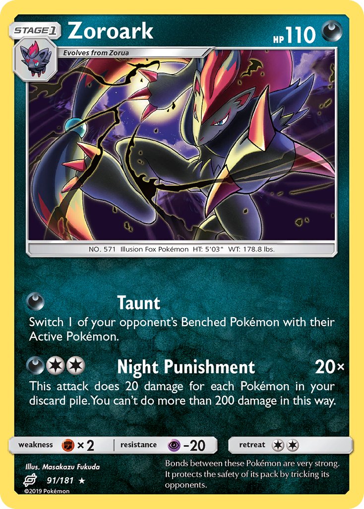 Zoroark Team Up SET-91