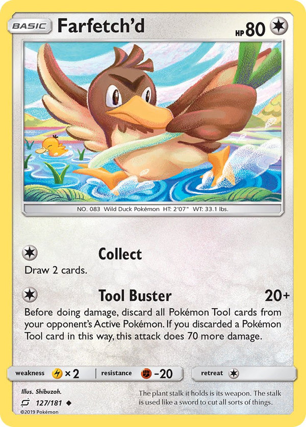 Farfetch’d Team Up SET-127