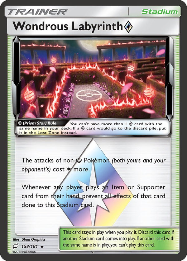 Wondrous Labyrinth Prism Star Team Up SET-158