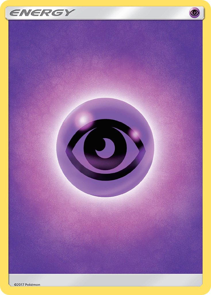 Psychic Energy Sun & Moon Energy SET-No Number