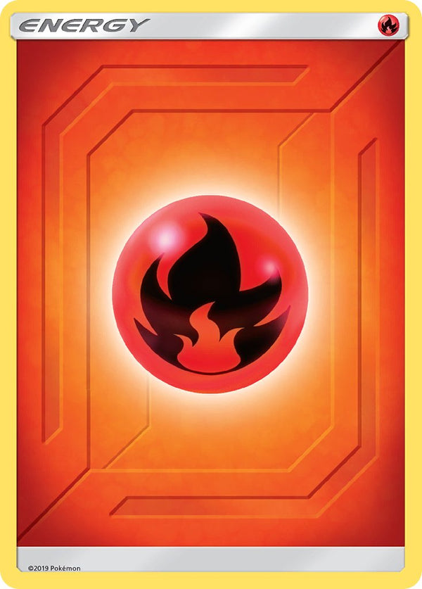 Fire Energy Sun & Moon Energy (Team Up) SET-No Number