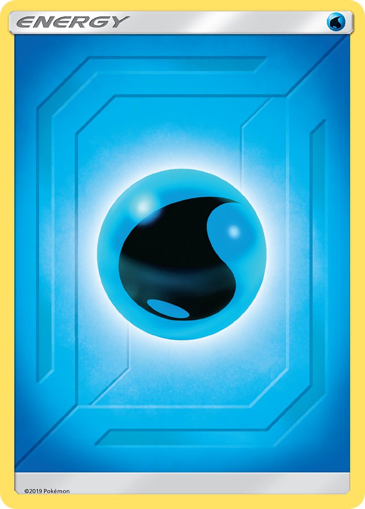Water Energy Sun & Moon Energy (Team Up) SET-No Number