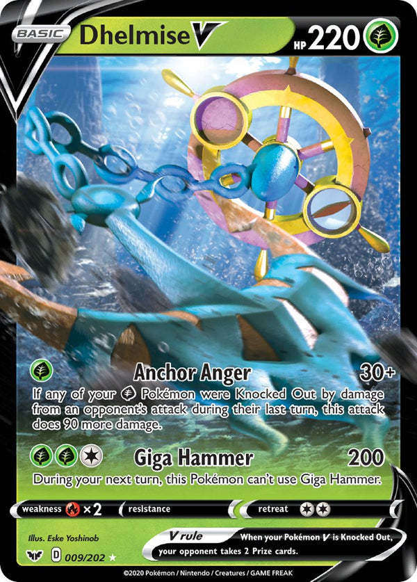 Dhelmise V Sword & Shield SET-009