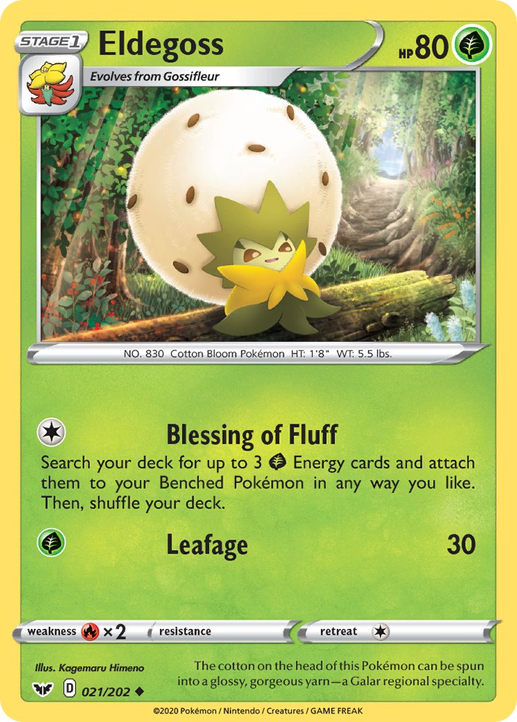 Eldegoss Sword & Shield SET-021
