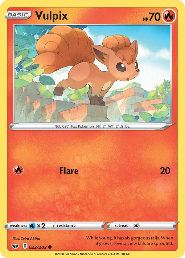 Vulpix Sword & Shield SET-022