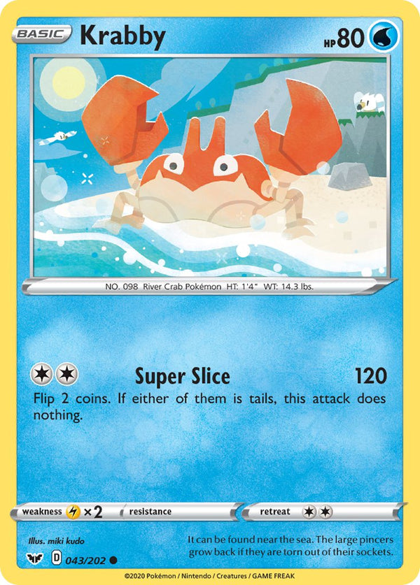 Krabby Sword & Shield SET-043