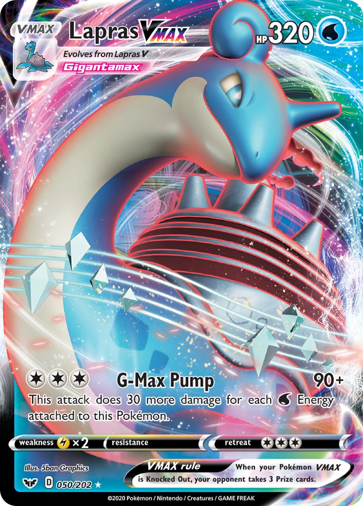 Lapras VMAX Sword & Shield SET-050