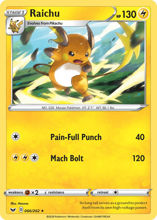 Raichu Sword & Shield SET-066