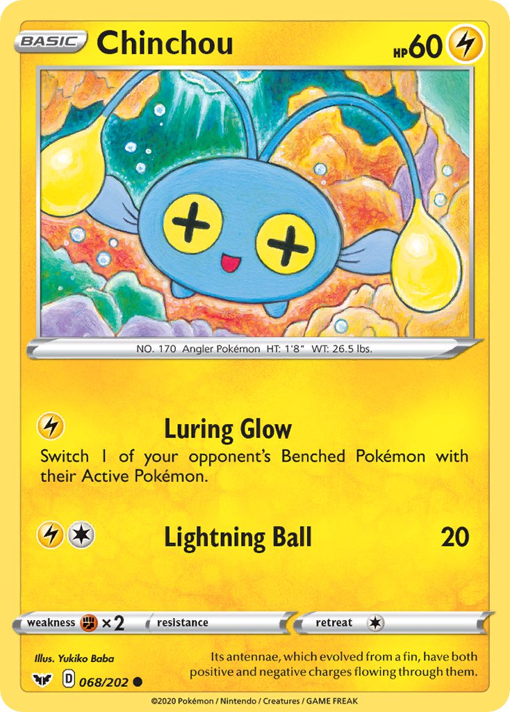 Chinchou Sword & Shield SET-068