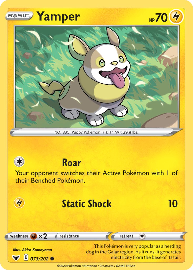 Yamper Sword & Shield SET-073