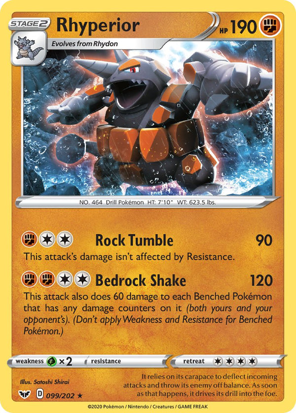 Rhyperior Sword & Shield SET-099