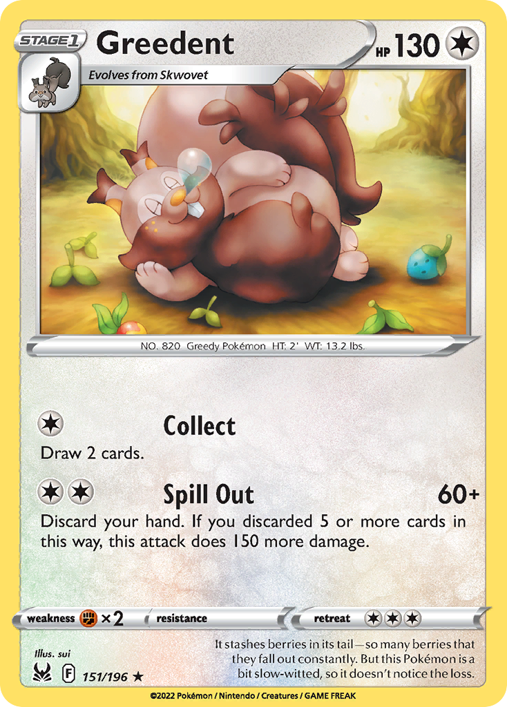 Greedent Lost Origin SET-151