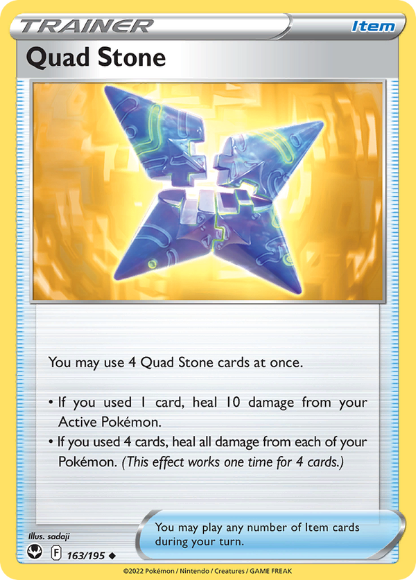 Quad Stone Silver Tempest SET-163