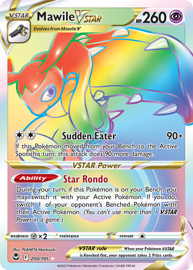 Mawile VSTAR Silver Tempest SET-200