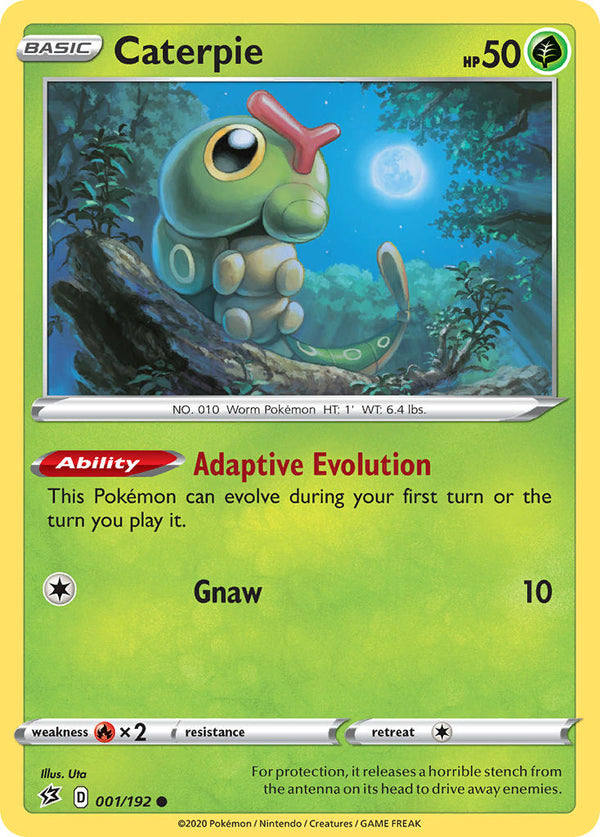 Caterpie Rebel Clash SET-001