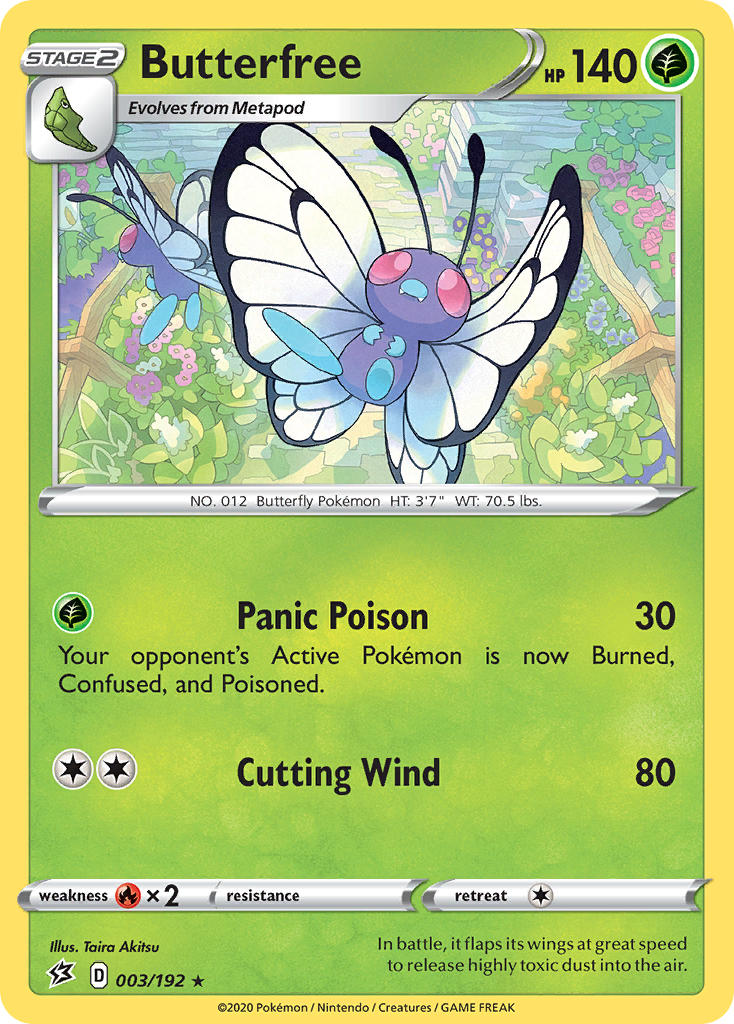 Butterfree Rebel Clash SET-003