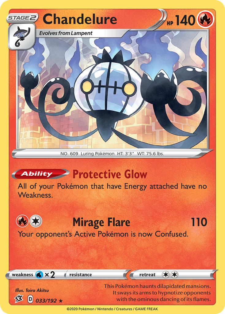 Chandelure Rebel Clash SET-033