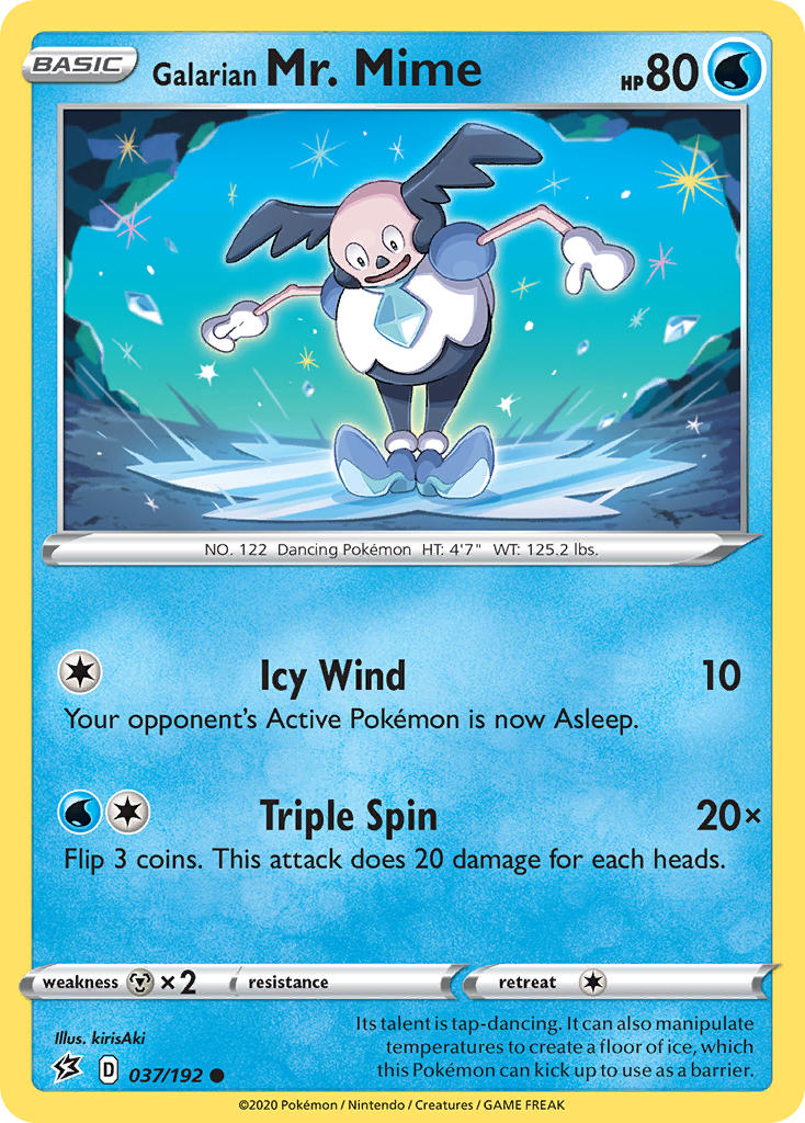 Galarian Mr. Mime Rebel Clash SET-037